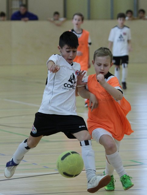 Supertechniker Abel Marodi und sein Team Perg/Windhaag – Vierter in der U12.