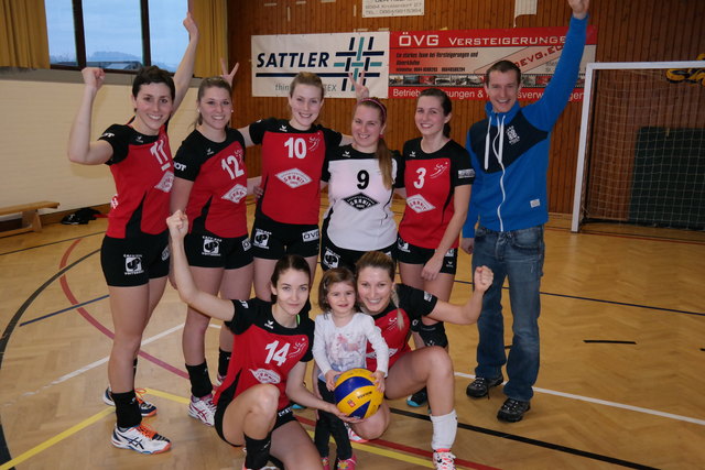 Grund zum Jubeln: Der VBC steht im Cup-Final Four und ist Tabellenführer in der Liga. | Foto: KK