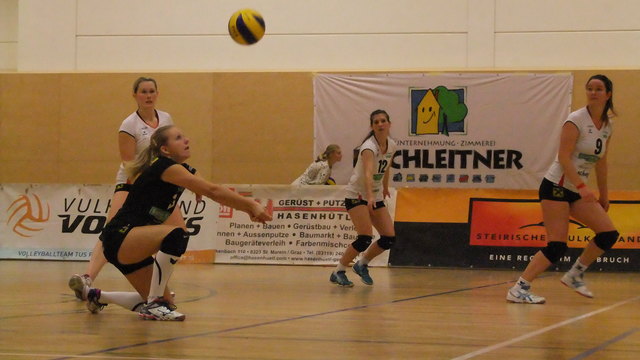 Konzentriert aufspielen und den Nymbus der Unbesiegbaren aufrechterhalten wollen die Vulkanland Volleys.