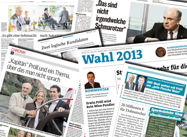 Seit 2013 sagte Erwin Pröll für die Hofburg nur ab. Trotzdem glaubten ihm weder Medien noch Politik.