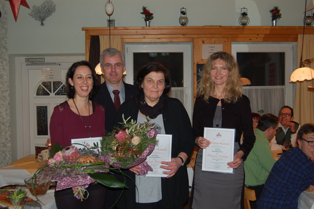 Anita Prüwasser, Mag. Christian Gattinger, Gerlinde Bruderhofer, Manuela Hubinger | Foto: Gaspo