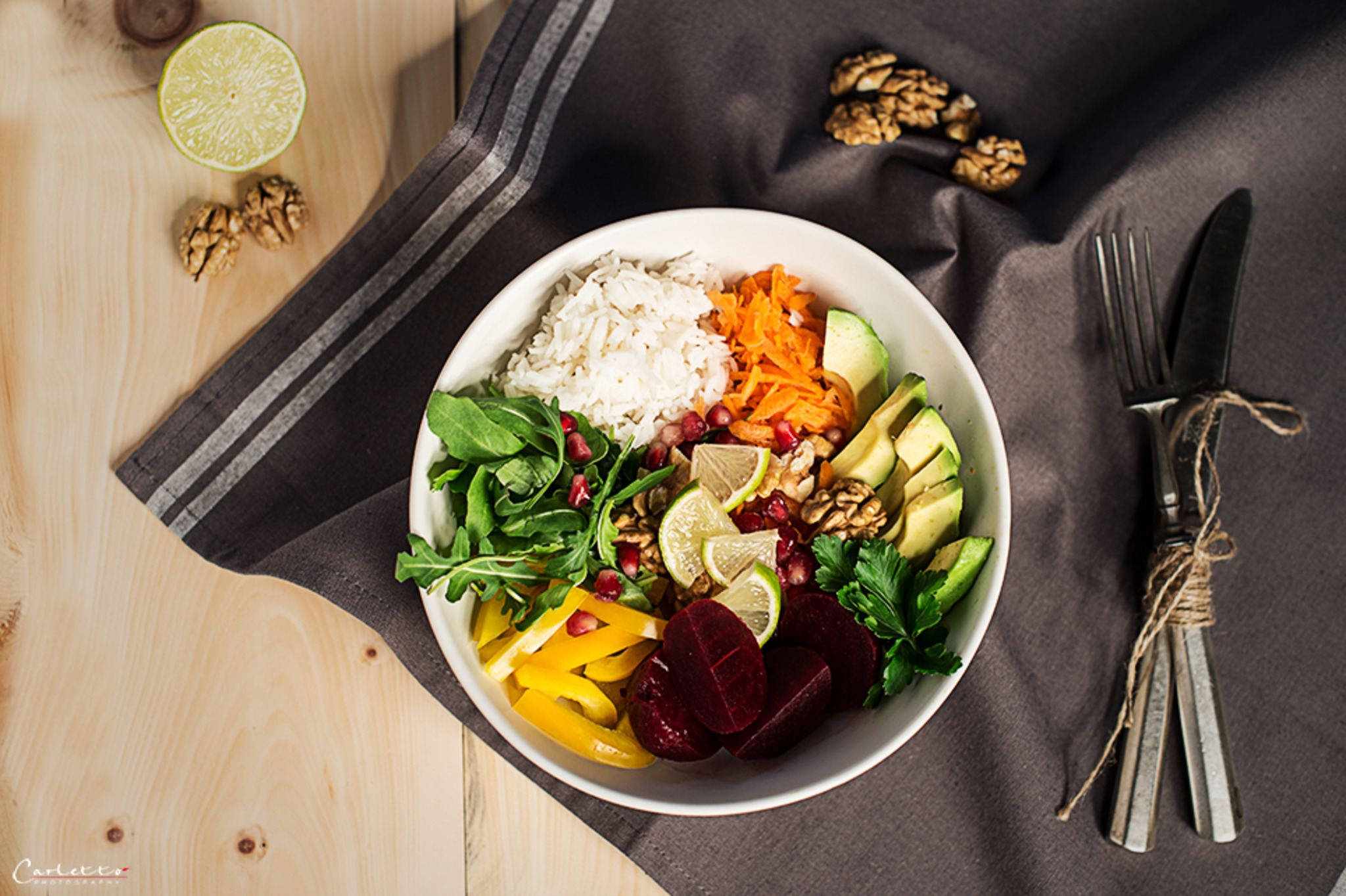 Super Food Bowl mit Reis & Gemüse
