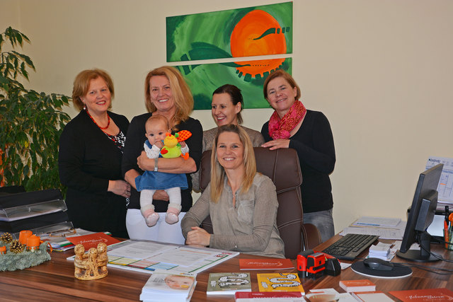 Das Team: Elisabeth Cvorak, Susanne Harms, Silvia Fischbacher, Bianca Lackner und Barbara Altenberger laden alle Interessenten zum Infotag am 28. Jänner herzlich ein.