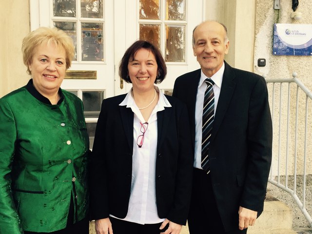 AgrarLRin Verena Dunst, Obfrau der ARGE Judith Weikovich, LWK Präsident Franz Stefan Hautzinger | Foto: Foto: privat