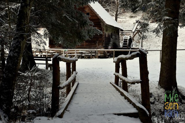 Auch im Winter hat der Wasserweg seine Reize