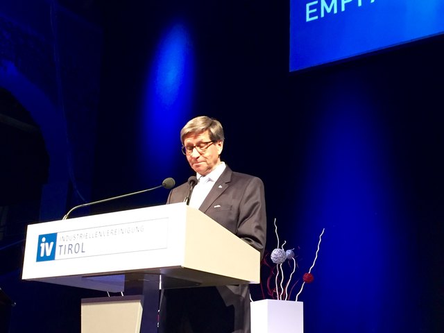 IV-Präsident Reinhard Schretter