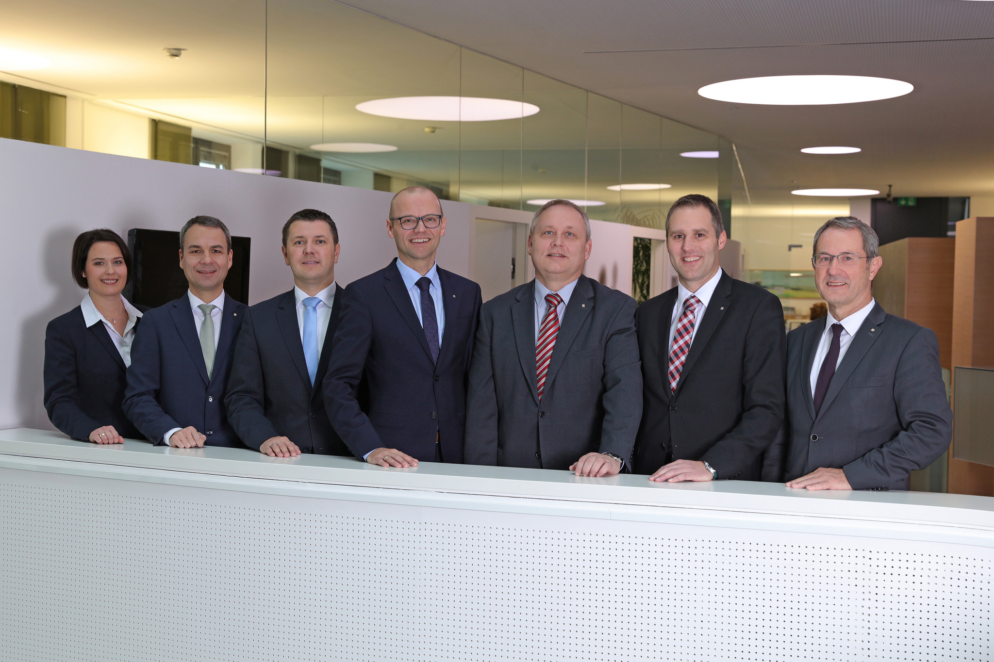 Drei neue Prokuristen in der Raiffeisenbank Region Ried Ried