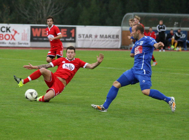 Seine Grätschen wird Sandro Neurauter (links) im Frühjahr im Dress der WSG Wattens zeigen.