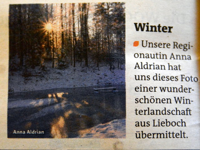 ... für die Veröffentlichung .