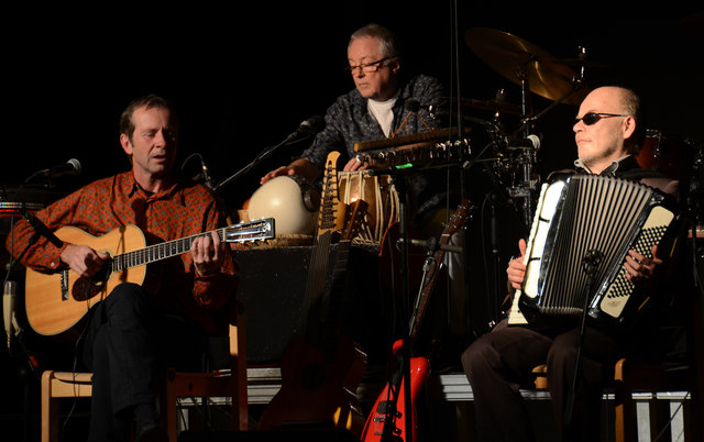 Klaus Trabitsch, Peter Rosmanith und Otto Lechner (von links) treten als "Los Gringos" auf.