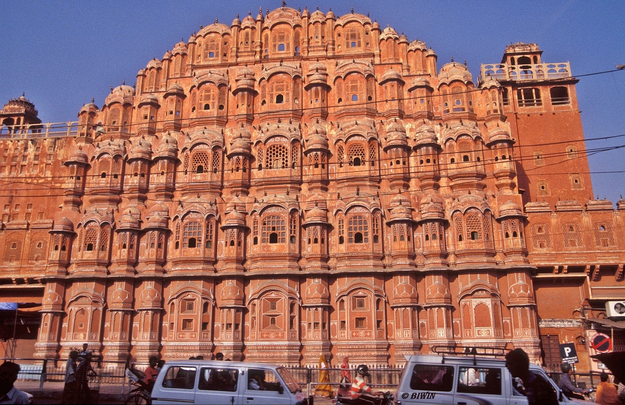 Indien  Palast der Winde  Hawa Mahal  Krems