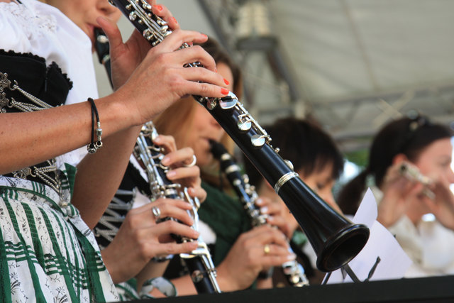 Das Bezirksblasmusikorchester liefert die Musik zu den Filmen, die beim Zuhören im Kopf ablaufen. | Foto: Foto: fotolia/Mumpitz