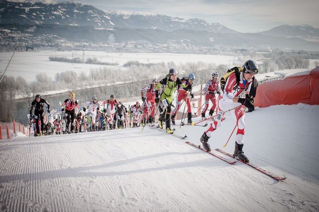 Für Champ or Cramp-Teilnehmer heißt es, 1.500 Höhenmeter bergauf über eine Länge von 8,5 Kilometer zu bezwingen | Foto: KK/Riebler