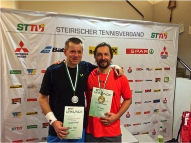 Im rein Eibiswalder Einzel Finale standen sich Chris Hebar und Ewald Krampl gegenüber und als „Steirischer Hallen-Meister 45+“, ging Chris Hebar vom Platz.