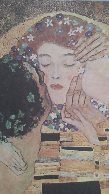 "der Kuss" von Gustav Klimt (1862 - 1918)