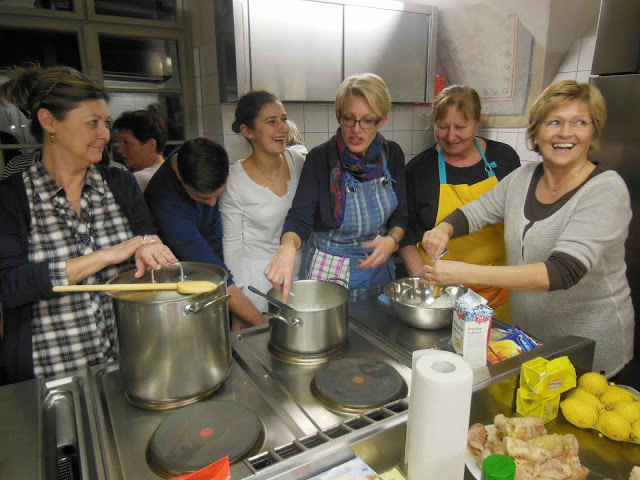 Syrische Kost gibt es bei der 17. Station des internationalen Kochkurses in Hornstein