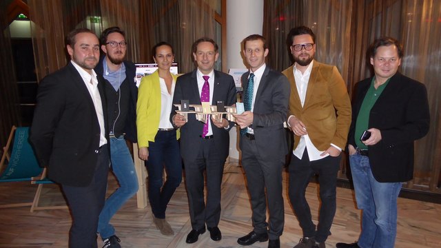 Tourismustag in Velden mit Christoph Abel, Johannes Wouk, Melanie Saas, Christian Benger, Roland Sint, Philipp Smuck und Georg Holzer (von links)
