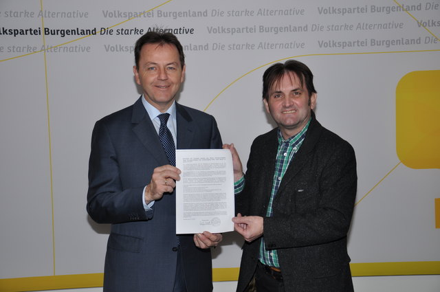 NR Niki Berlakovich und Bgm. Wolfgang Kostenwein aus Stotzing setzen sich für einen gerechten Finanzausgleich ein