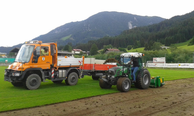 Aufwändig wurde der Brixener Fußballplatz im Vorjahr generalsaniert. | Foto: SV Brixen