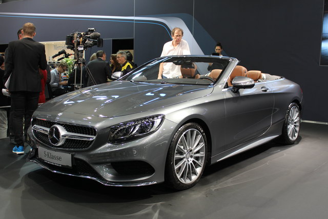 Mercedes-Benz S-Klasse Cabriolet – ab April 2016 auf dem Markt.