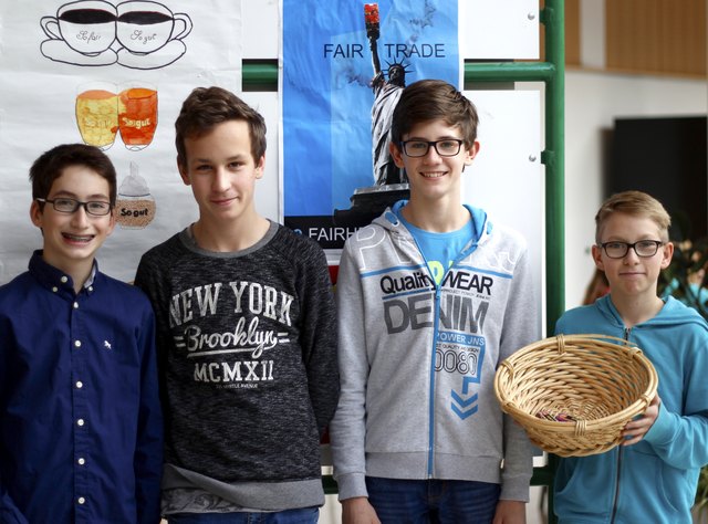 Mehr als 800 Euro wurden bei der Fairtrade-Aktionswoche eingenommen.