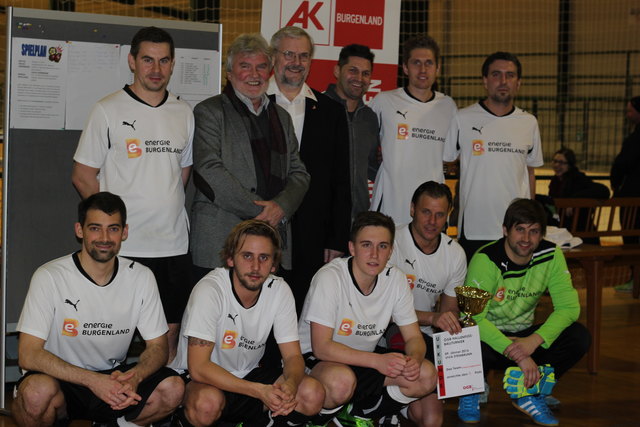 Das Team Energie Burgenland II musste sich im Finale deutlich geschlagen geben.