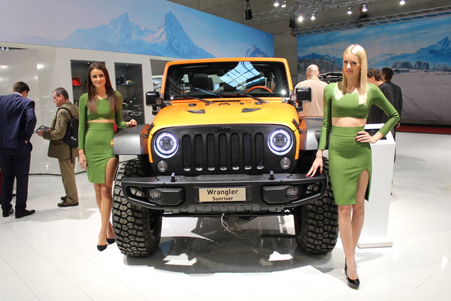 Da geht die Sonne auf: Jeep Wrangler Sunriser.