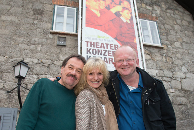 Peter Blaikner, Gaby Schall und Edi Jäger