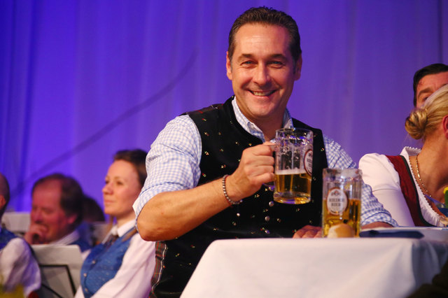 Heinz Christian Strache freut sich auf den politischen Aschermittwoch in Ried.
