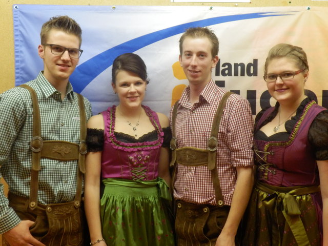 Kevin Krautsack, Kathrin Kaipel, Patrick Heinisch, Nadine Bruckner