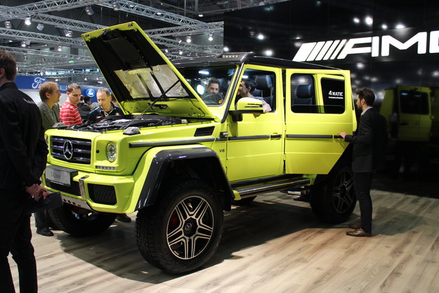 Mercedes-Benz G 500 4x4(2) – derzeit noch ein Showcar.