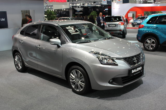 Suzuki Baleno – der neue Fließheck-Kleinwagen bietet entweder Fünfgang-Schaltgetriebe, Sechsgang-Automatik (1,,0-Liter-Motor) oder CVT-Automatikgetriebe (1,2-Liter).