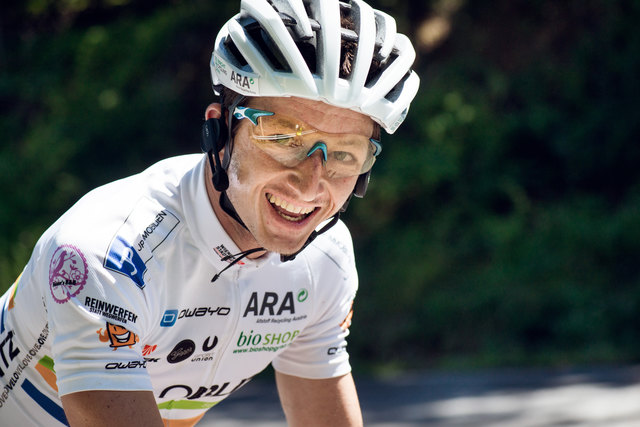 Der 34-jährige Grazer Severin Zotter war Vorjahressieger des Race Across America.