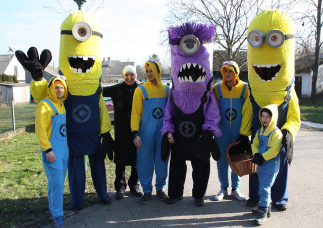 Ein Hit bei den Kleinen: Auch die Minions beehrten 2015 den Umzug in Pachfurth.