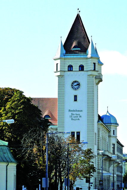 Alle Ämter für den 14. Bezirk bleiben im Gebäude am Hietzinger Kai 1–3.