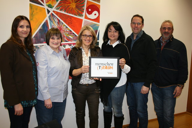 Elke Strauß (Kulturabteilung), GR Martha Harreiter, Vizebürgermeisterin Ulrike Königsberger-Ludwig, StR Friederike Scholler, GR Markus Brandstetter, GR Edmund Maier.