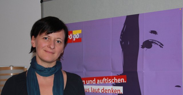SP-Bezirksfrauenvorsitzende Sabine Schatz.