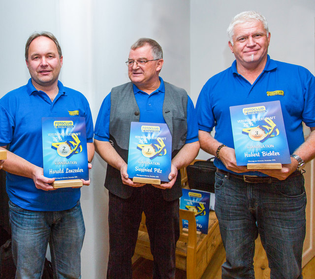 v.l. Harald Lenzeder, Sigi Pilz, Hubert Bichler