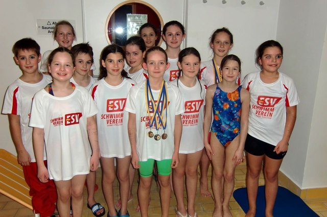 Mannschaftsfoto des Kids Cup Teams ESV St. Pölten