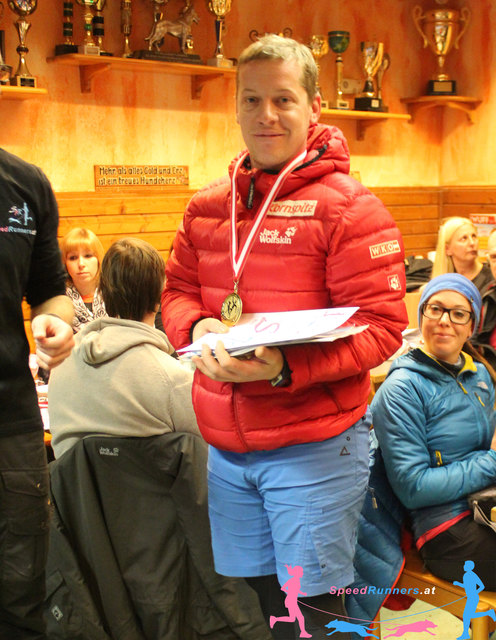 Sieger im Bikejøring Mario Fleischhacker mit der Tagesbestzeit © SpeedRunners.at