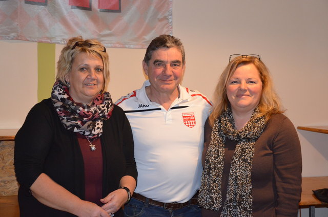 Sorgten für einen reibungslosen Ablauf: Karoline Prietl, Andreas Legat und Claudia Nebel.
