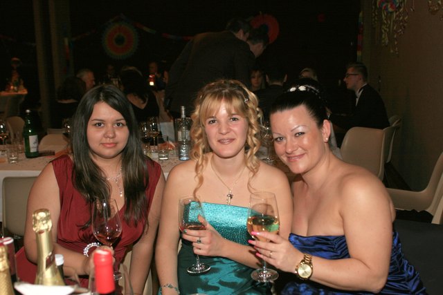 Sandra Kiefl, Johanna Pascher und Nathalie Wiezcorek hatten viel Spaß.
