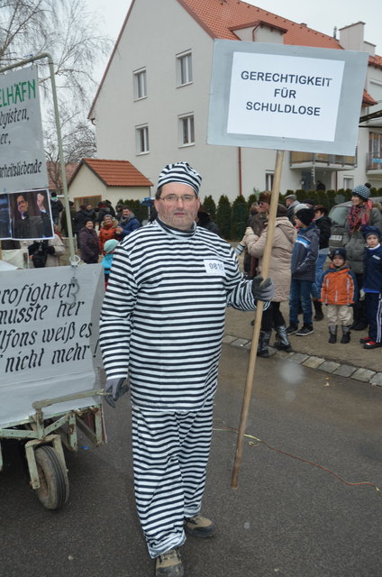 Pulkaus Bürgermeister schlüpft im Fasching gerne in ein Kostüm. Foto: Privat