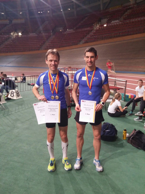 Christian Gartner (links) ist 2maliger Vizelandesmeister über 800m und 3000m.  Florian Talos belegte den 3. Platz über 800m. | Foto: Hoadläufer