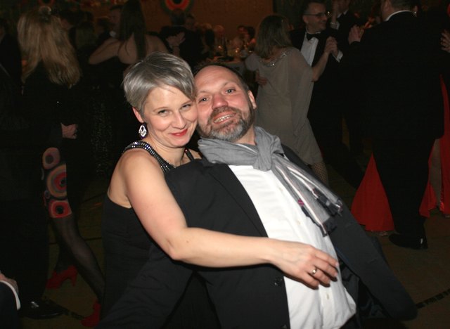 Beate Lentsch-Bayerl und Jürgen Lentsch waren zu Scherzen aufgelegt.