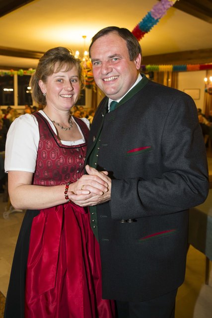 Bürgereister Rupert Reischl und Ehefrau Monika.