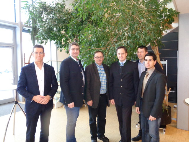 Hans Setzer, Reinhard Zöchmann, Richard Hogl, Johannes Schmuckenschlager, Andreas Burgstaller und Florian Hanousek (vlnr.). Foto: Privat
