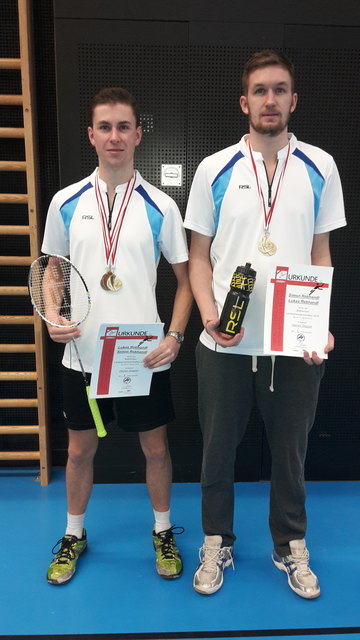 Die Rebhandl-Brüder aus Windischgarsten holen sich den Landesmeistertitel | Foto: Union Windischgarsten