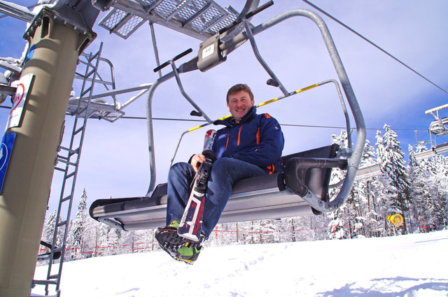 Martin Wallmann ist froh, dass am vergangenen Wochenende der Skibetrieb in Gaißau-Hintersee starten konnte.