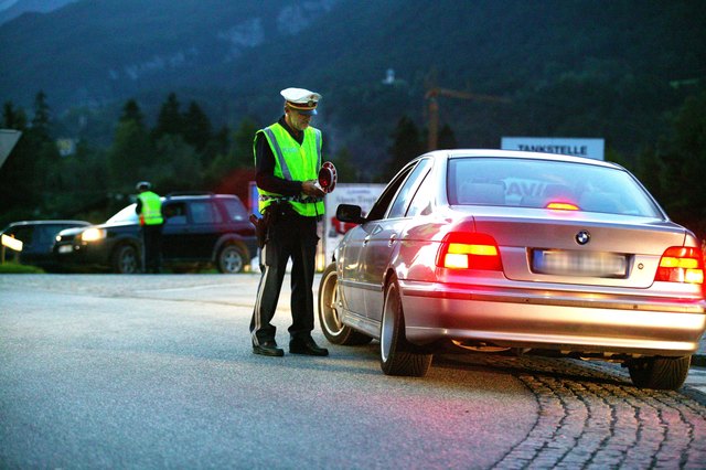 Die Polizei zog auch im Vorjahr wieder zahlreiche "Sünder" aus dem Verkehr.